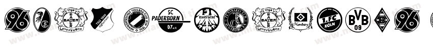 Apex Bundesliga Bold字体转换